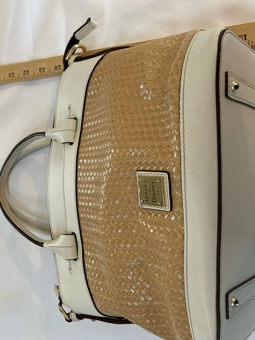 Dooney & Bourke Beacon Woven Domed Satchel